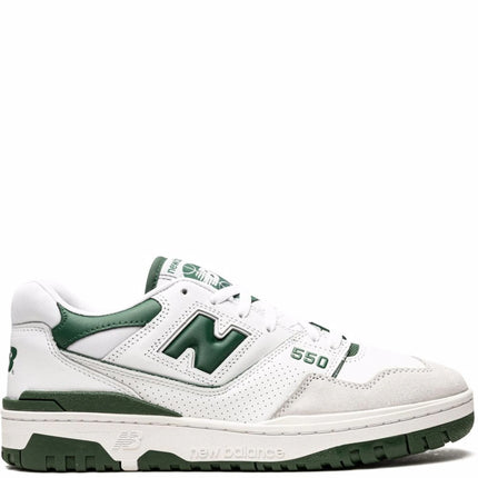 New Balance 550 white green