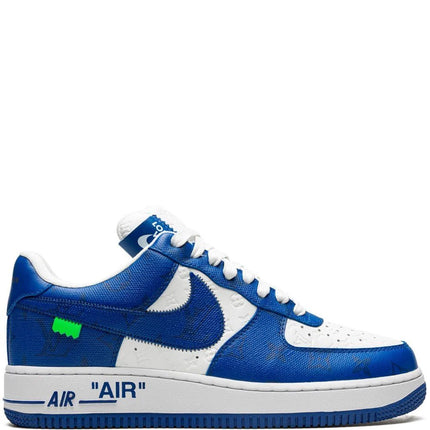 Louis Vuitton Nike Air Force 1 Low By Virgil Abloh White Royal