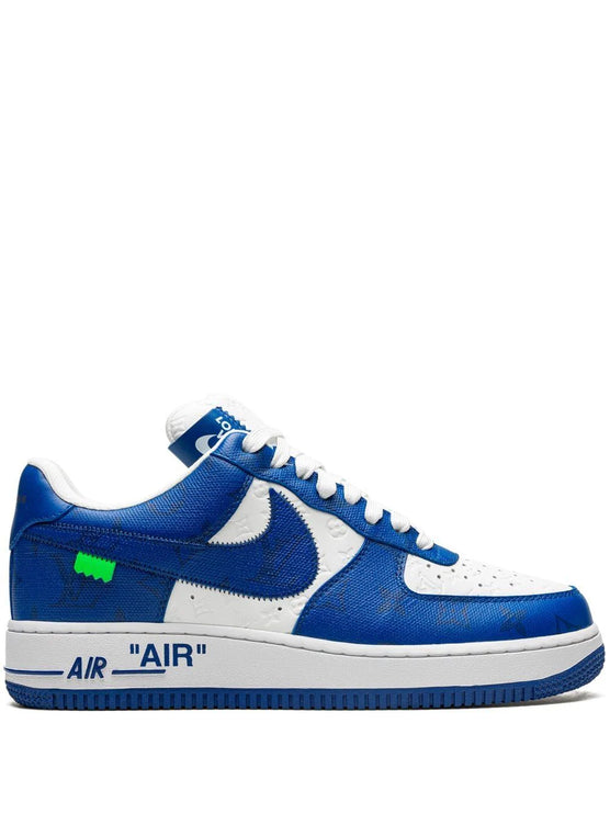 Louis Vuitton Nike Air Force 1 Low By Virgil Abloh White Royal