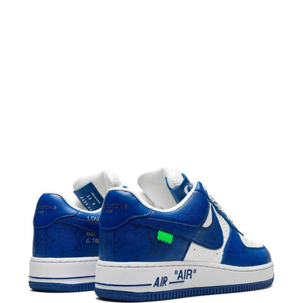 Louis Vuitton Nike Air Force 1 Low By Virgil Abloh White Royal