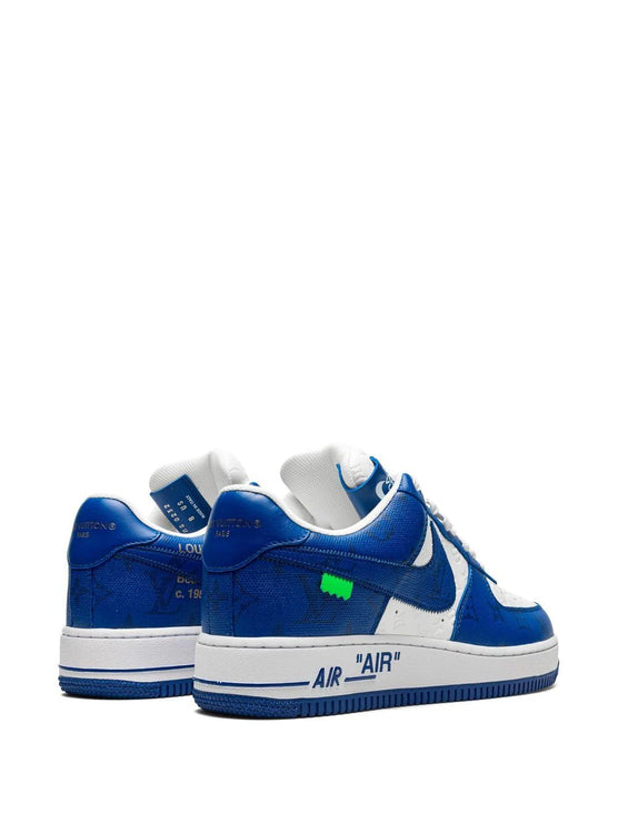 Louis Vuitton Nike Air Force 1 Low By Virgil Abloh White Royal