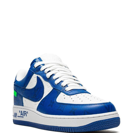 Louis Vuitton Nike Air Force 1 Low By Virgil Abloh White Royal